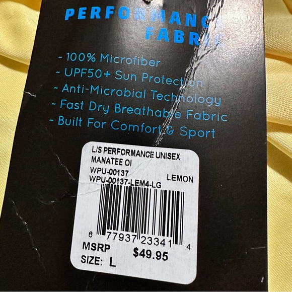 BOGO FREE What The Fin Long Sleeve Performance Unisex Tee - Picture 4 of 9